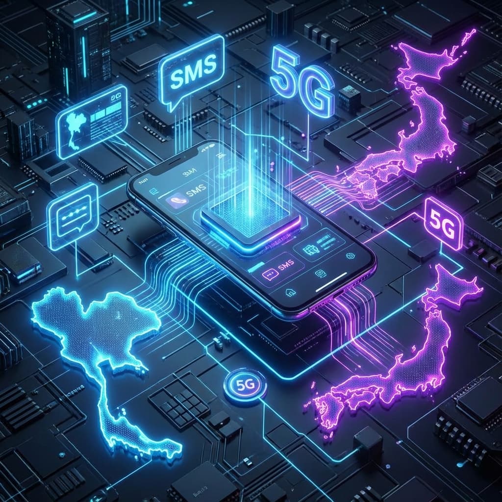 【2026年版】タイのSIM事情と「SMS受信」問題を解決する完全ガイド